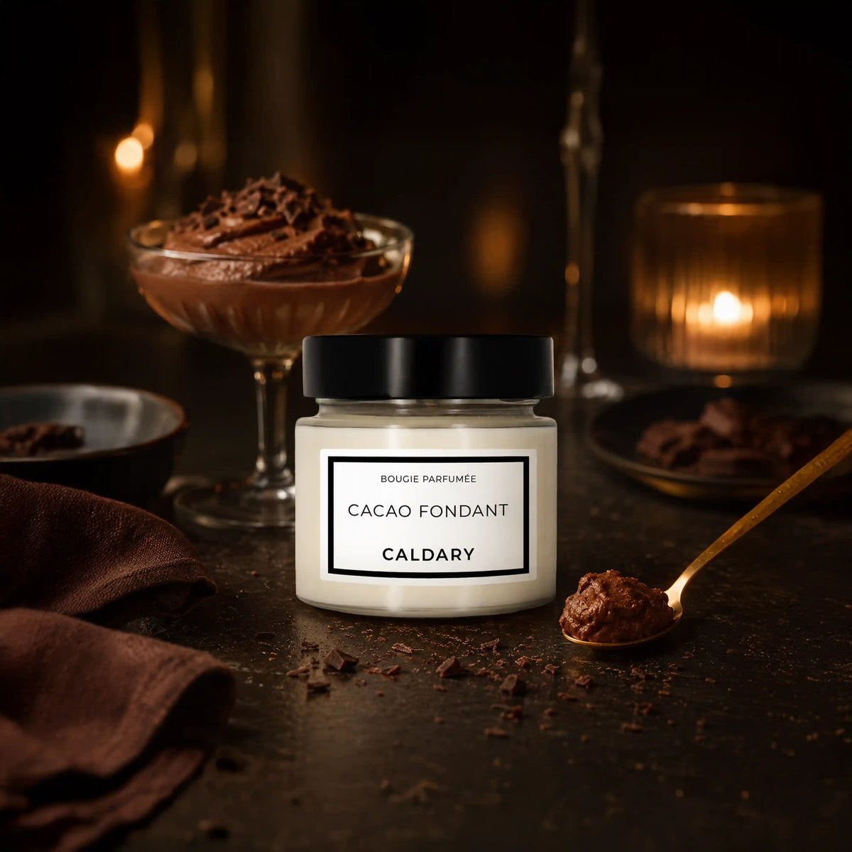 Bougie parfumée - Cacao fondant
