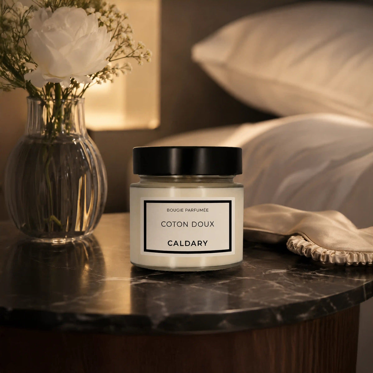 Bougie parfumée - Coton doux