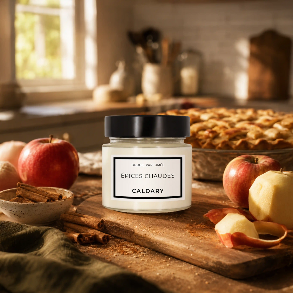 Bougie parfumée - Épices chaudes