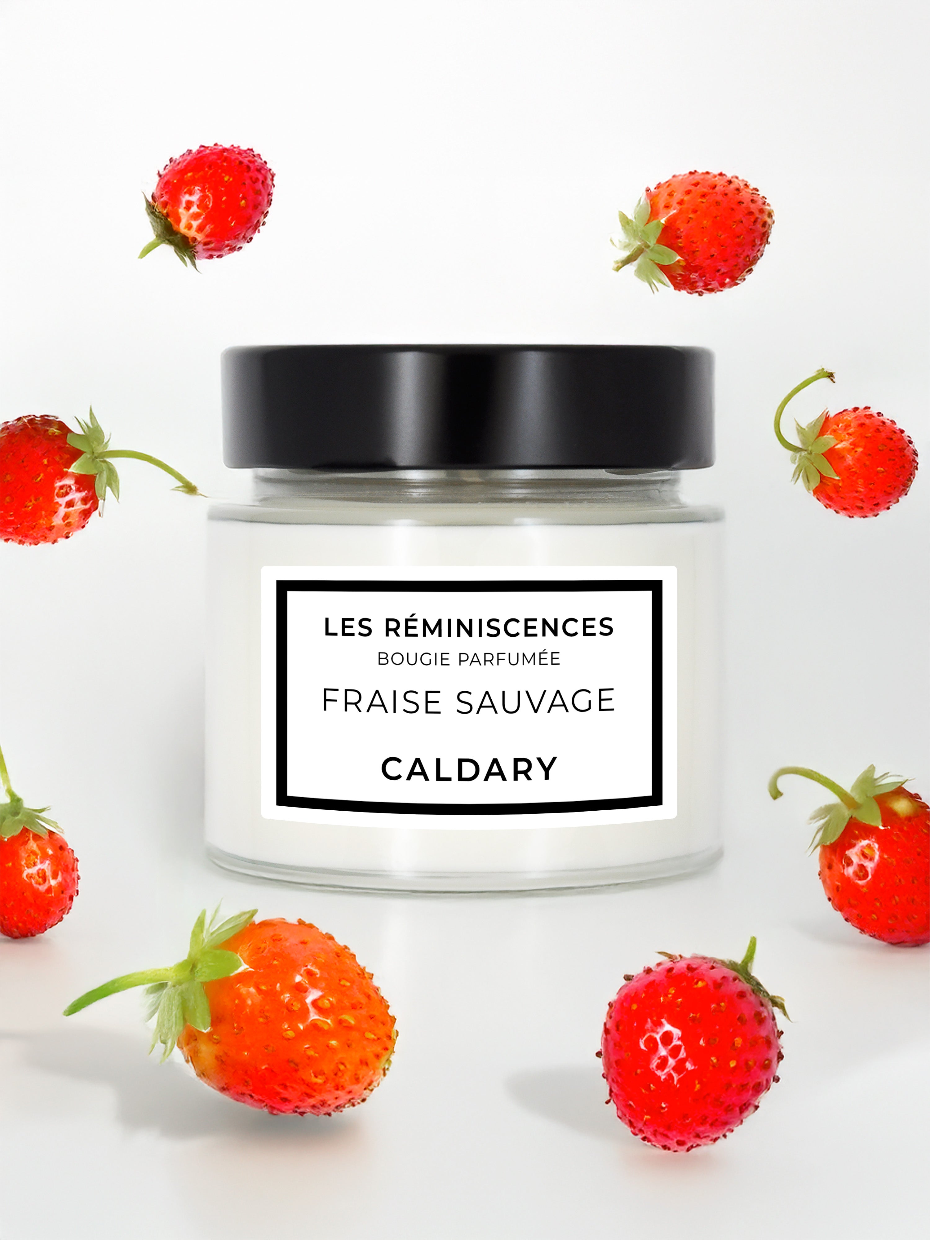 Fraise sauvage Bougie parfumée