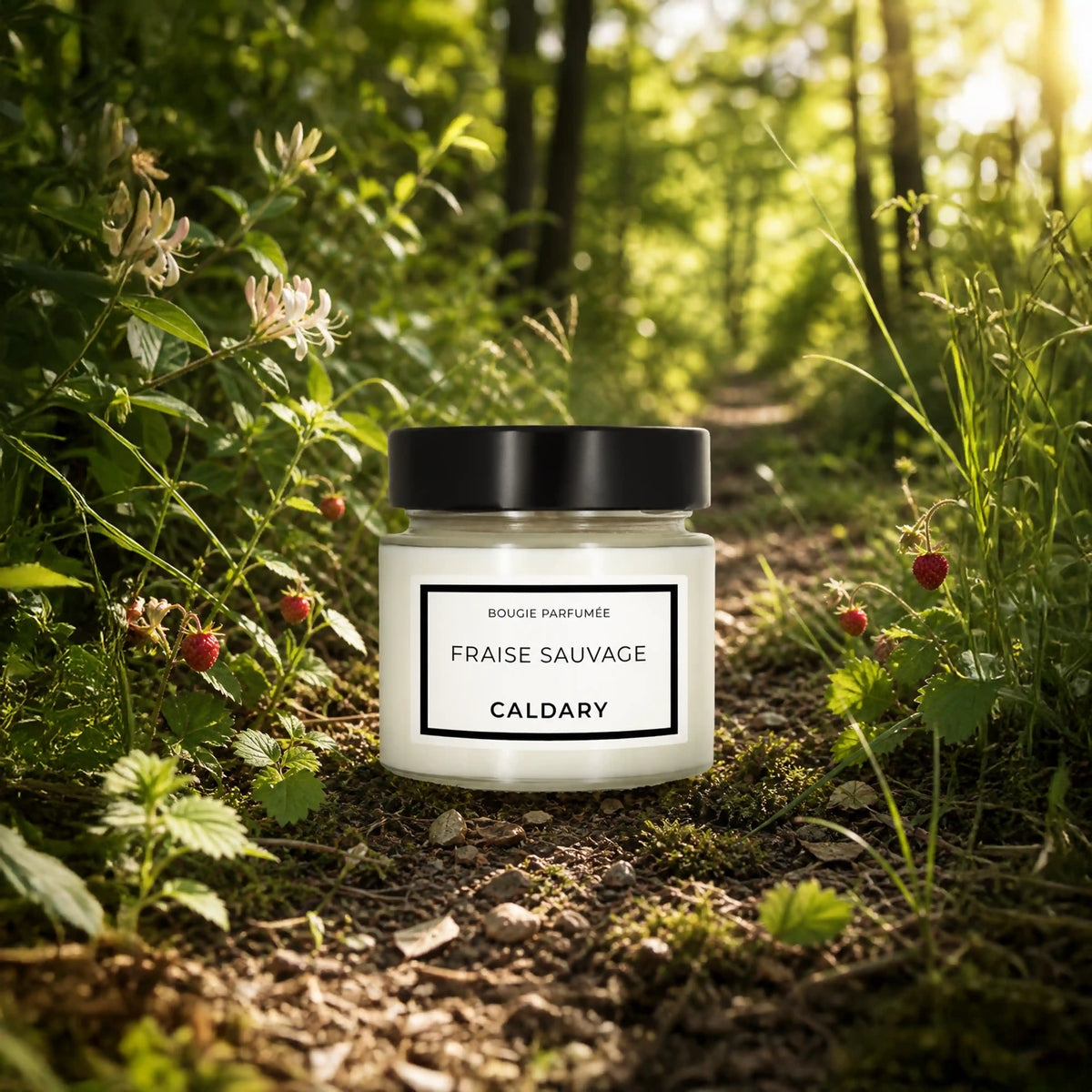 Bougie parfumée - Fraise sauvage