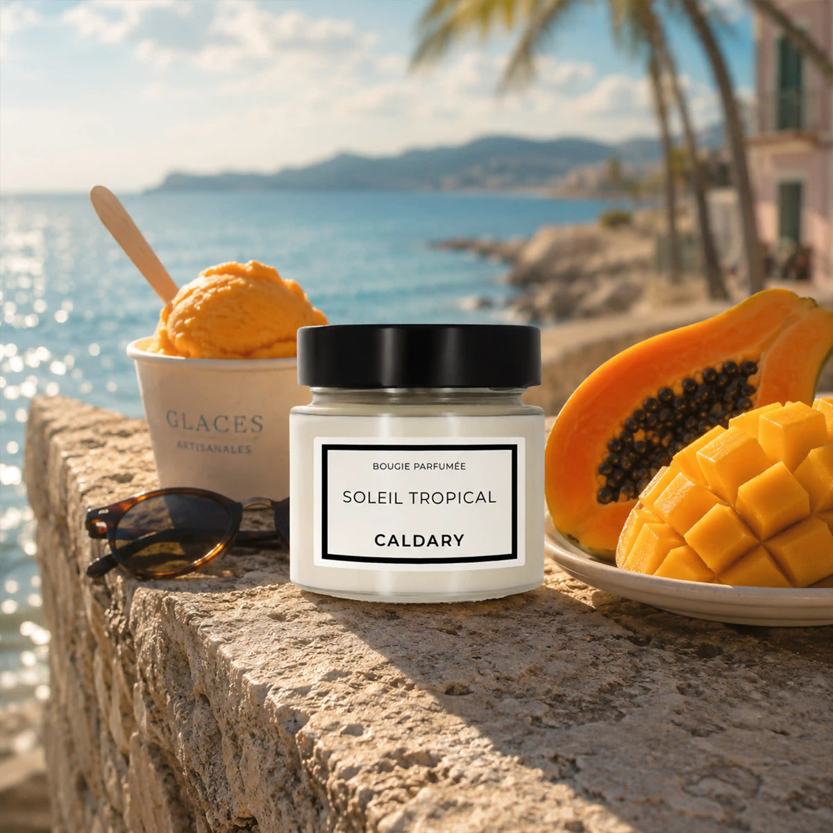 Bougie parfumée - Soleil tropical